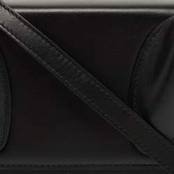 Jacquemus Black Leather Le Grand Chiquito Top Handle Bag