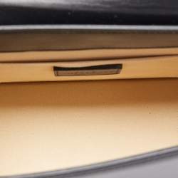 Pre Owned Jacquemus Black Leather Grand Le Chiquito Top Handle Bag