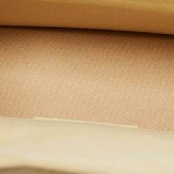 مملوكة مسبقًا Jacquemus Light Yellow Nubuck Leather Le Bambino Mini Top Handle Bag.