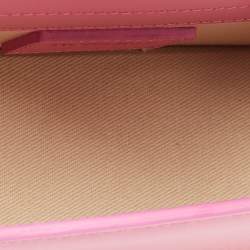 Pre Owned Jacquemus Pink Leather Small Le Bambino Top Handle Bag