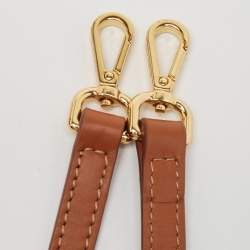 Pre Owned Jacquemus Brown Leather Le Sac Rond Bag