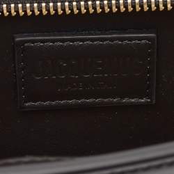 Pre Owned Jacquemus Black Leather Le Sac Ciuciu Shoulder Bag