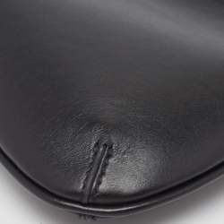 Jacquemus Black Leather Le Bisou Perle Bag