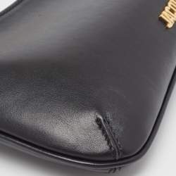 Jacquemus Black Leather Le Bisou Perle Bag