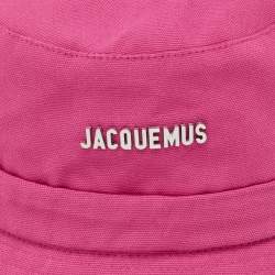 Pre Owned Jacquemus Fuchsia Le bob Gadjo Canvas Bucket Hat