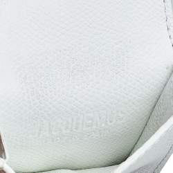 Jacquemus White Leather Le Sac Bracelet