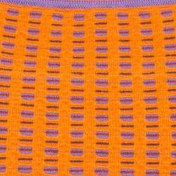 Jacquemus Orange Knit Le haut Macio Crop Top M