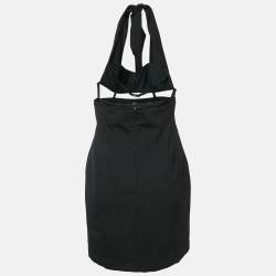 Jacquemus Black Wool La robe Limao Mini Dress M
