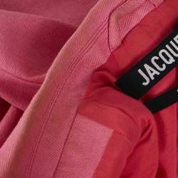 Jacquemus Pink Linen Blend La Veste D'Homme Blazer XS