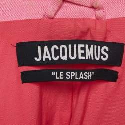 Jacquemus Pink Linen Blend La Veste D'Homme Blazer XS