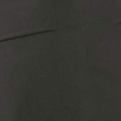Jacquemus Black Virgin Wool La Jupe Vela Midi Skirt XXL