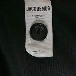 Jacquemus Brown Jute Le Raphia Blazer and Trousers Pantsuit S