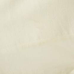 Jacquemus White Linen Blend La Robe Laurier Dress S