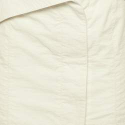 Pre Owned Jacquemus Cream Cotton Cut-Out Detail L'amour Mini Dress XS