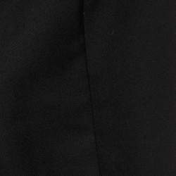 Pre Owned Jacquemus Black Wool Flared Trousers S