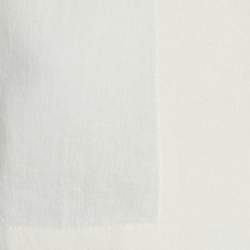 Pre Owned Jacquemus Cream Hemp & Cotton Le Splash Bebi Crop Top S