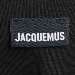 Pre Owned Jacquemus Black Lo Bahia Court Cotton T-Shirt M