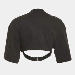 Pre Owned Jacquemus Black Lo Bahia Court Cotton T-Shirt M