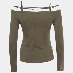 Pre Owned Jacquemus Green Jersey Sierra  Le T-Shirt S