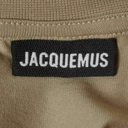 Pre Owned توب قصير كاراك من جكيموس جيرسي باللون الأخضر المريمي مقاس متوسط