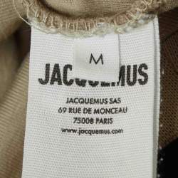 Pre Owned توب قصير كاراك من جكيموس جيرسي باللون الأخضر المريمي مقاس متوسط