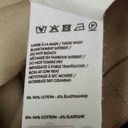 Pre Owned توب قصير كاراك من جكيموس جيرسي باللون الأخضر المريمي مقاس متوسط