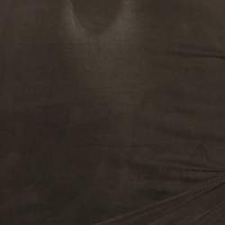 مملوكة مسبقًا Jacquemus Brown Jersey La Robe Espelho Court Mini Dress S