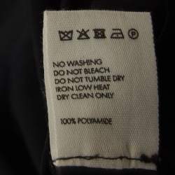 مملوكة مسبقًا Jacquemus Black Nylon Detachable Cold Shoulder Mini Dress S