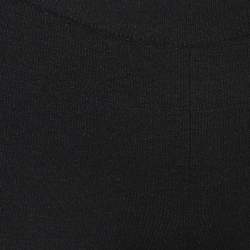 Jacquemus Black Rib Knit Shorts XS