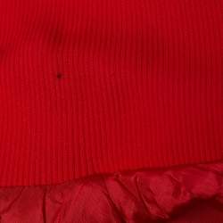 Jacquemus Red Synthetic Cropped Jacket M
