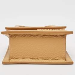 Jacquemus Beige Leather Le Chiquito Top Handle Bag