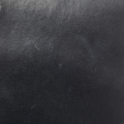 Pre Owned Jacquemus Black Leather Le Bambinou Top Handle Bag