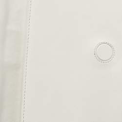 Jacquemus White Leather Le Bambino Long Shoulder Bag