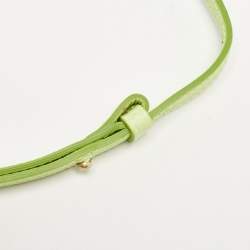 Jacquemus Light Green Croc Embossed Leather Le Chiquito Moyen Top Handle Bag
