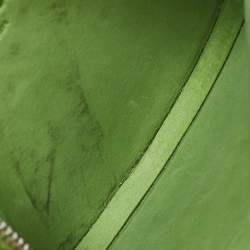Jacquemus Green Suede Le Pitchou Coin Purse