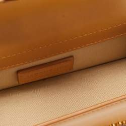 Jacquemus Tan Leather Mini Le Bambino Top Handle Bag