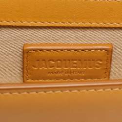 Jacquemus Tan Leather Mini Le Bambino Top Handle Bag
