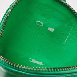 Jacquemus Green Leather Le Pitchou Coin Purse