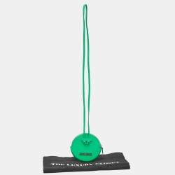 Jacquemus Green Leather Le Pitchou Coin Purse