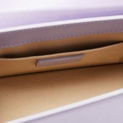 مملوكة مسبقًا Jacquemus Purple Leather Grand Le Chiquito Top Handle Bag