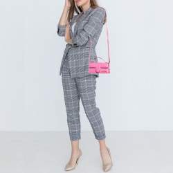 Jacquemus Pink Leather Le Bambino Top Handle Bag