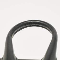 Jacquemus Black Leather Mini Le Chiquito Top Handle Bag