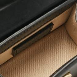 Jacquemus Black Leather Mini Le Chiquito Top Handle Bag