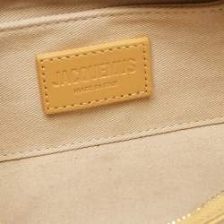 Pre Owned Jacquemus Light Yellow Leather Le Bisou Perle Bag