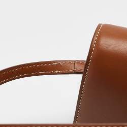 Pre Owned Jacquemus Brown Leather Le Bambino Long Shoulder Bag