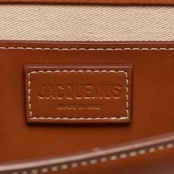 Pre Owned Jacquemus Brown Leather Le Bambino Long Shoulder Bag