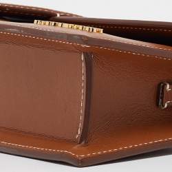 Pre Owned Jacquemus Brown Leather Le Bambino Long Shoulder Bag