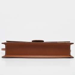 Pre Owned Jacquemus Brown Leather Le Bambino Long Shoulder Bag
