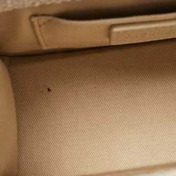 Jacquemus Off White Canvas Le Chiquito Noeud Top Handle Bag