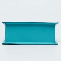 Jacquemus Light Blue Leather Grand Le Chiquito Top Handle Bag